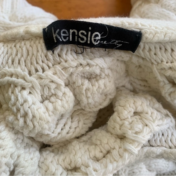 Kenzie White Sweater Dress - Picture 5 of 6